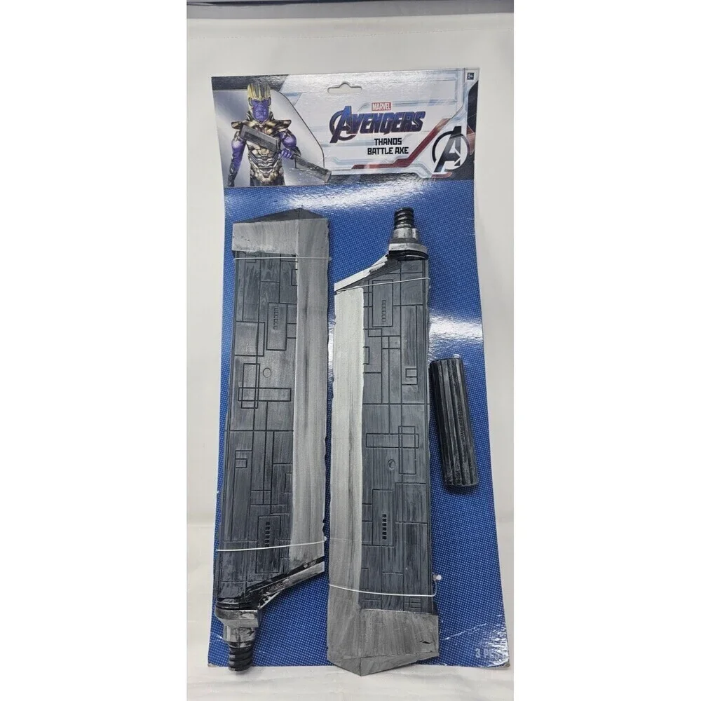 Thanos Battle Axe Marvel Avengers Costume Movie Toy Sword Prop Cosplay Costume